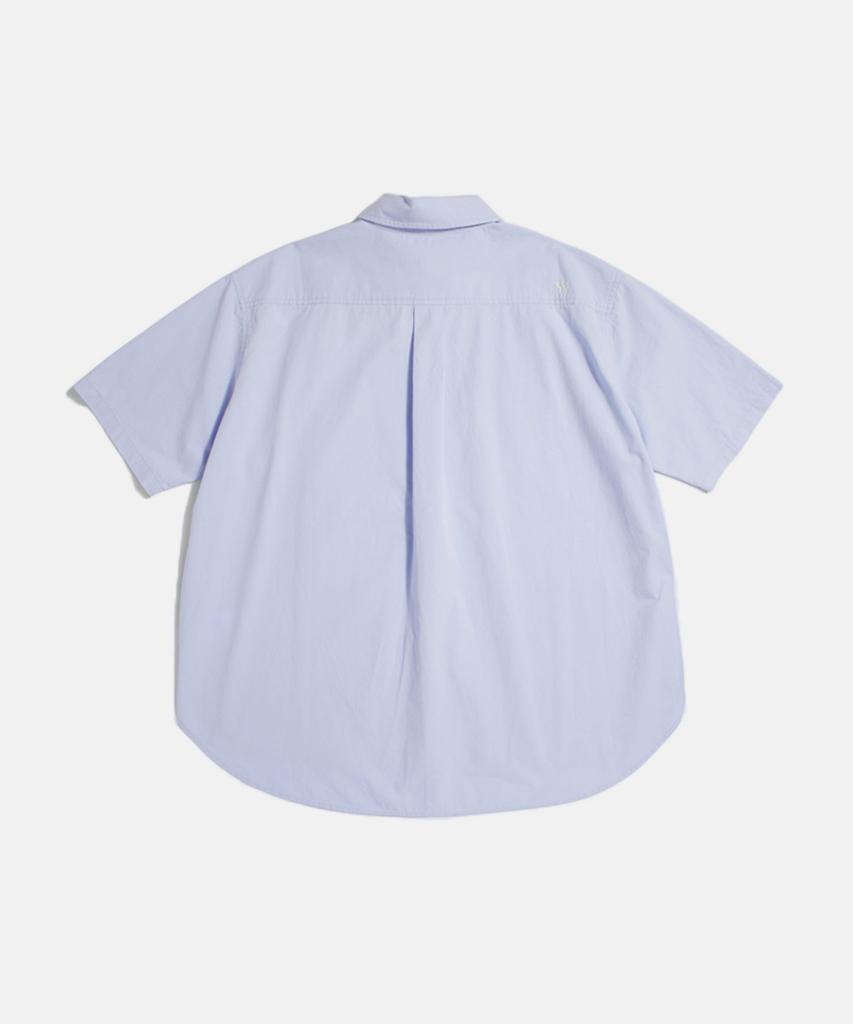 FIDO DIDO Basic Overfit Half Shirt Sky Blue