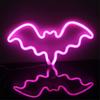 Halloween  Neon Sign Halloween LED  Neon Light Sign For Wall Decor  Shape Lamp With tery Or USB Powered For Halloween Party,Bar,Room Décor