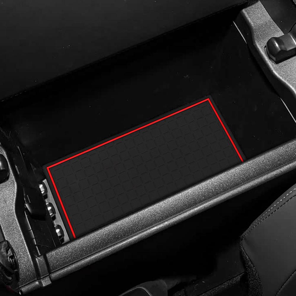 1 Set Tappetini per vani porta interni per RAV4 2026 (13 pezzi) Tappetino Antiscivolo Accessori Protezione Centro Console in Silicone Antiscivolo