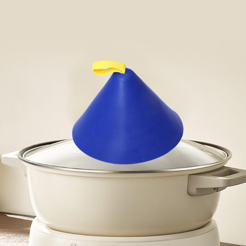 

Anti-Scalding Anti-Scald Clip Silicone Pot Gripper New Scald-proof Gloves Cooking Gadgets синий