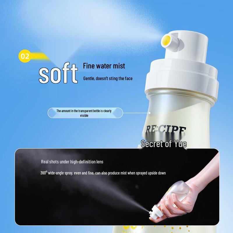 RE:CIPE Crystal Whitening SPF50+ PA++++ Sunscreen Spray