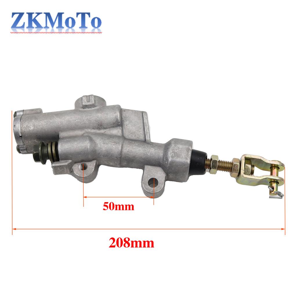 Motorcycle Rear Brake Pump Master Cylinder One Word Pump for YAMAHA XT250 XG250 WR250F WR250R WR250X WR450F YZ125 YZ250