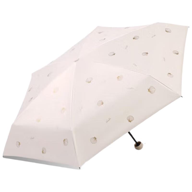 Paradise Umbrella 51116E Compact UV Sun & Rain Capsule Umbrella