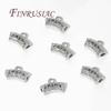 5-15Pcs/Lot 18K Gold Plated Bails For Pendants,Curved Tube Spacer Bead Findings,Beads Bails Connectors For Jewelry Accessories