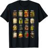 Unisex-Erwachsene Vintage Retro eingelegte Gurken Liebhaber T-Shirt