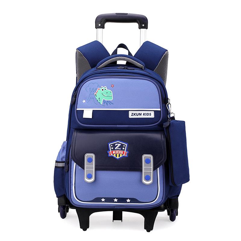 Rucsac cu role pentru școală Rucsac trolley ușor Rucsac pentru școala primară ZRY3163