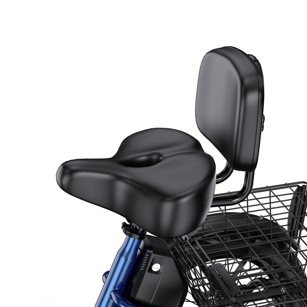 Elektrický bicykel Apefox Rh30 18" koleso 500W motor Mestský elektrický nákladný bicykel 48V 15Ah Dvojité kotúčové brzdy 7 rýchlostí Maximálny dojazd 70 km Modrý
