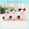 Adorable Plush Cat Pillow Toy Soft And Cuddly White Kitty Stuffed Animal For Kids
