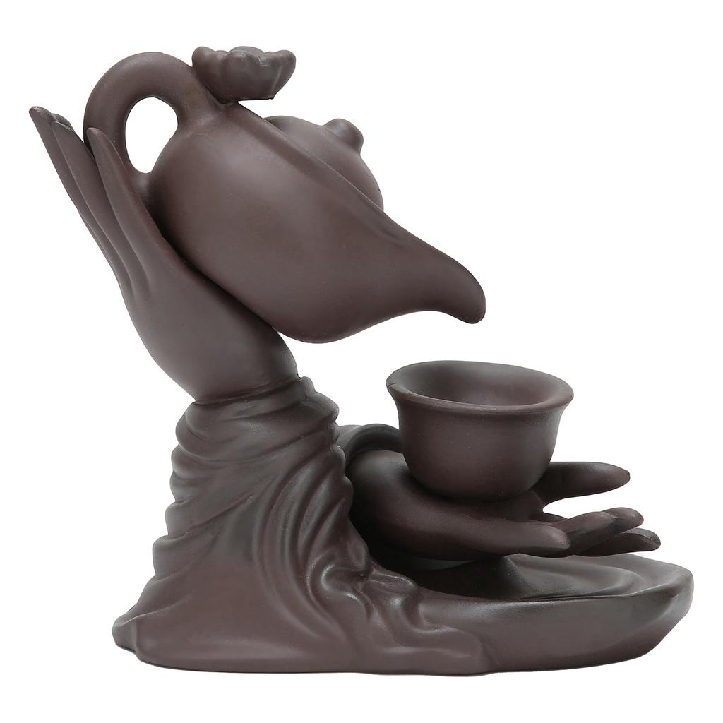 Waterfall Incense Burner Innovative Smoke Backflow Incense Holder Table Decoration