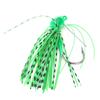 Willow Leaf Spinnerbait Anti Hanging Bottom Fishing Lure Spinner Bait for Fresh Sea BassGreen