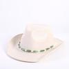 Popular European and American classic suede western cowboy hats, men's and women's fashion outdoor cowboy hats