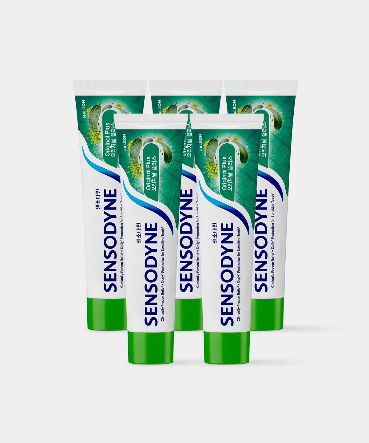 Sensodyne Original Plus Sensitive Toothpaste 100g x 5
