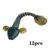 Soft Lure 4.5g 3.5in 90mm 12PCS/Lot Fishing Swimbait Lure Set Tail Worm Saltwater/Freshwater Fishing Baits