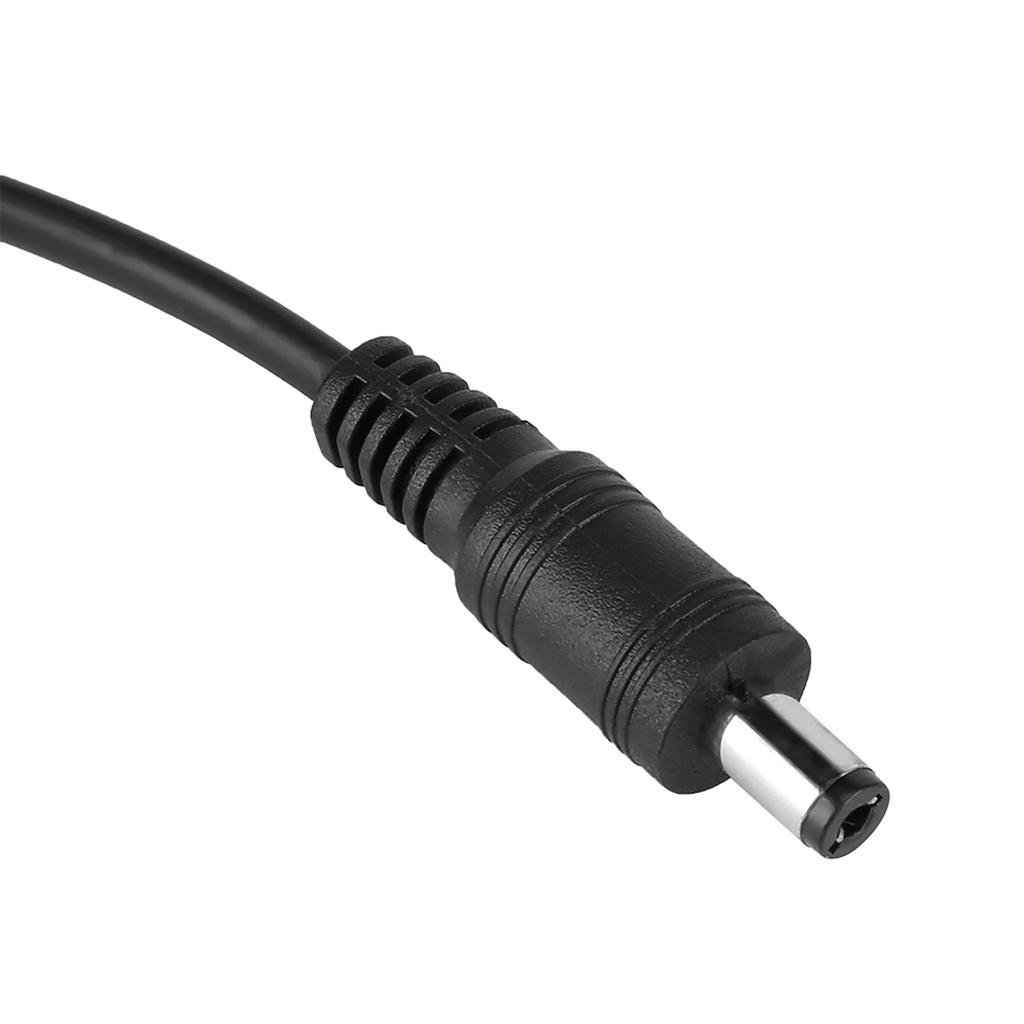 5Pcs 28.5cm   Power Adapter Connector Inline with ONCelsiusOFF   for LED Strip Lights White