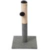 Compact Sisal Cat Scratching Post: Vertical, Detachable, Space-saving for Cats To Climb and Sharpen Claws On Scratch Boards.