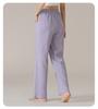 Aifen Teng Women's Loose Fit Cotton Pajama Pants: Summer, Solid Color, Plus Size, Straight Leg, Wear Indoors or Outdoors.