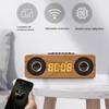 Boxe Bluetooth Wireless K1 Ceas Digital din Lemn TV BT Sound Box Bass Puternic Radio FM Bară de Sunet Surround Stereo