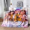 Pătură Fantasy Friends Norii Moale & Confortabilă Excelentă pentru Scaun de Birou Scaun Canapea Utilizare în Orice Sezon Decor Elegant Cadou Ideal Pentru Ziua de Naștere Ziua Îndrăgostiților