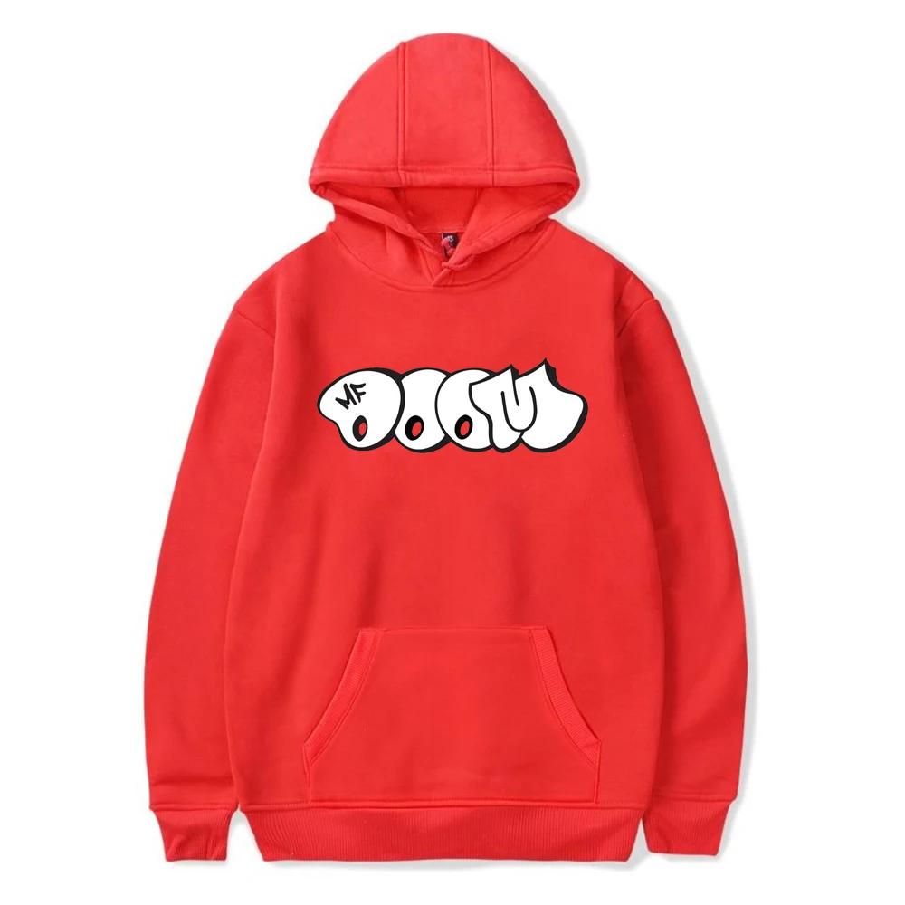 MF DOOM Rapper Hoodies Anime Print  Streetwear Unisex Unisex Fashion Oversized Sweatshirts Hip Hop Hoodie Tracksuits Unisex Clothing