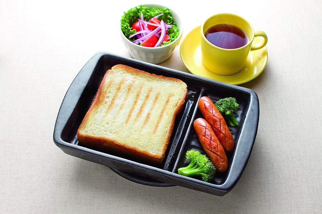 Magic Plate Morning Plate Black 3326