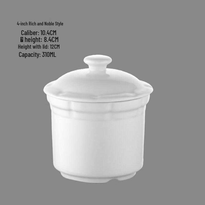 Ru Han Commercial Ceramic Double Boiler Stew Pot Set