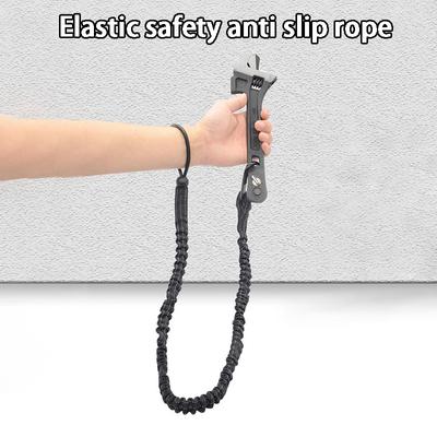 Anti-fall Rope Reflective Anti-loss Elastic High Altitude Operation Safety Slip Rope Power Tools Anti-slip Elastic Slow Okinawa