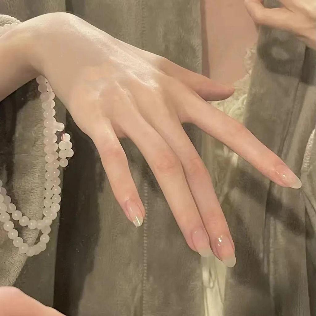 Nude Boiled Water Ganlu Temple Manicure: Simple, Versatile, Pure Desire Nail Pieces