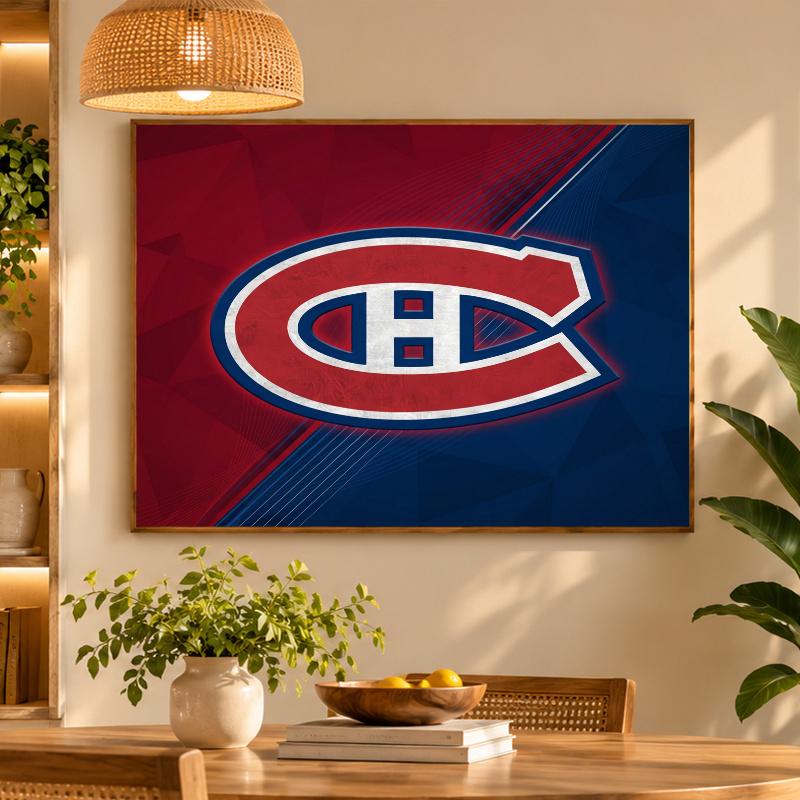 5D Diamond Painting Montreal Canadiens DIY Full Drill Diamond Art Kit Home Decoration