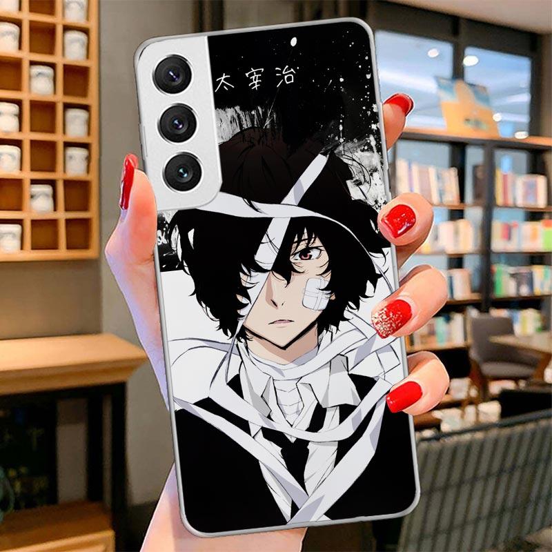 Bungo Stray Dogs Dazai Cover Phone Case For Samsung Galaxy S26 S25 Edge S24 Ultra S23 S22 Plus S21 S20 FE Soft Fundas Shell Gala