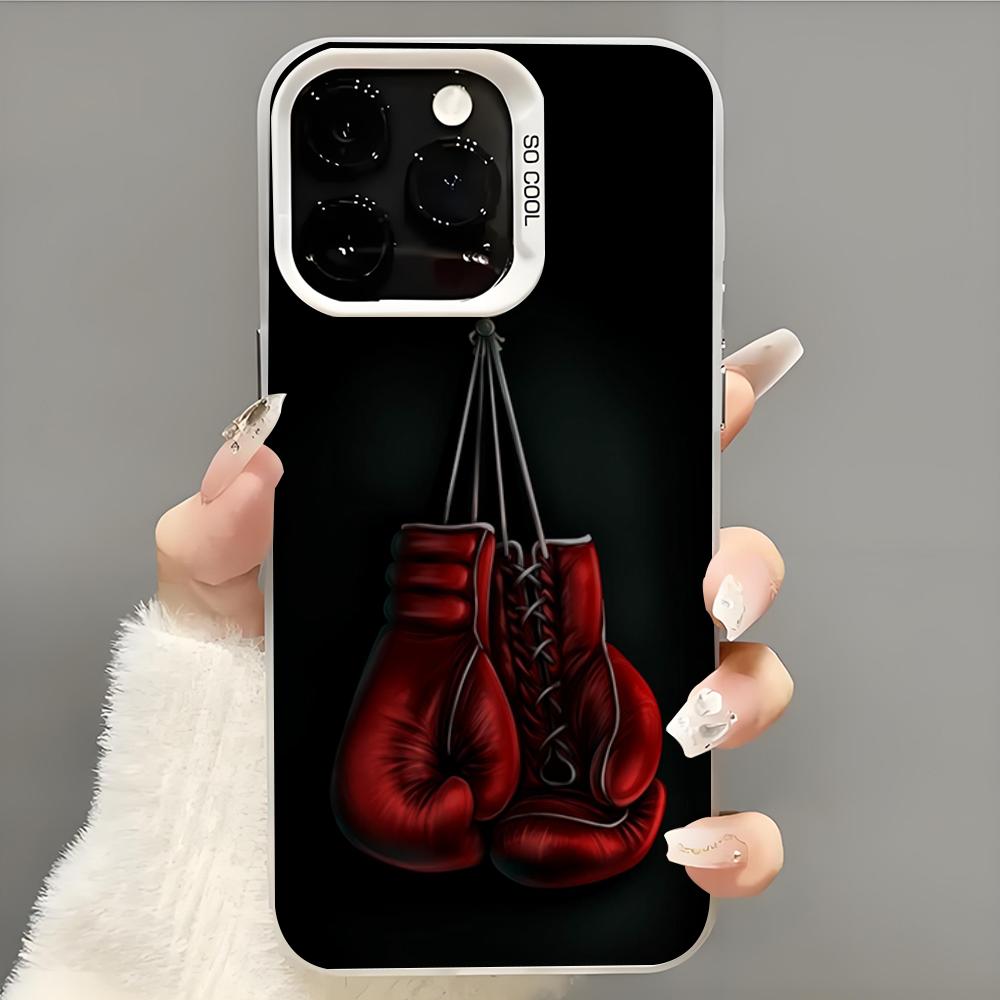 Boxing Gloves Phone Case Phone Case For iPhone 14 16 15 11 12 13 Pro Max Mini Plus Shockproof Cover