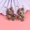 1pc Gold Women's Brooch & Pin Jewelry - Retro Elegant, Fine Craftsmanship, for Scarves/Jackets/Bags/Parties, Ideal Holiday Gift