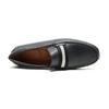 Bally Men's Pearce 306 Striped Leather Driving Loafers