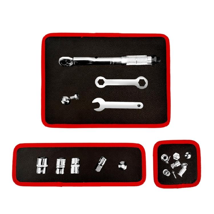 Double Sided Magnetic PU Leather Mat Tool Pad Flexible Tool Holder for Effortless Note Management and Desk Tidiness