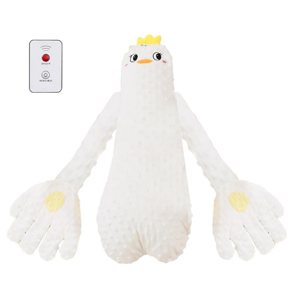 Baby Sleeping Patting Doll Pillow Soothing Palm Remote Control Electric Sleep Companion Toddler Nursing Assist and Relaxation