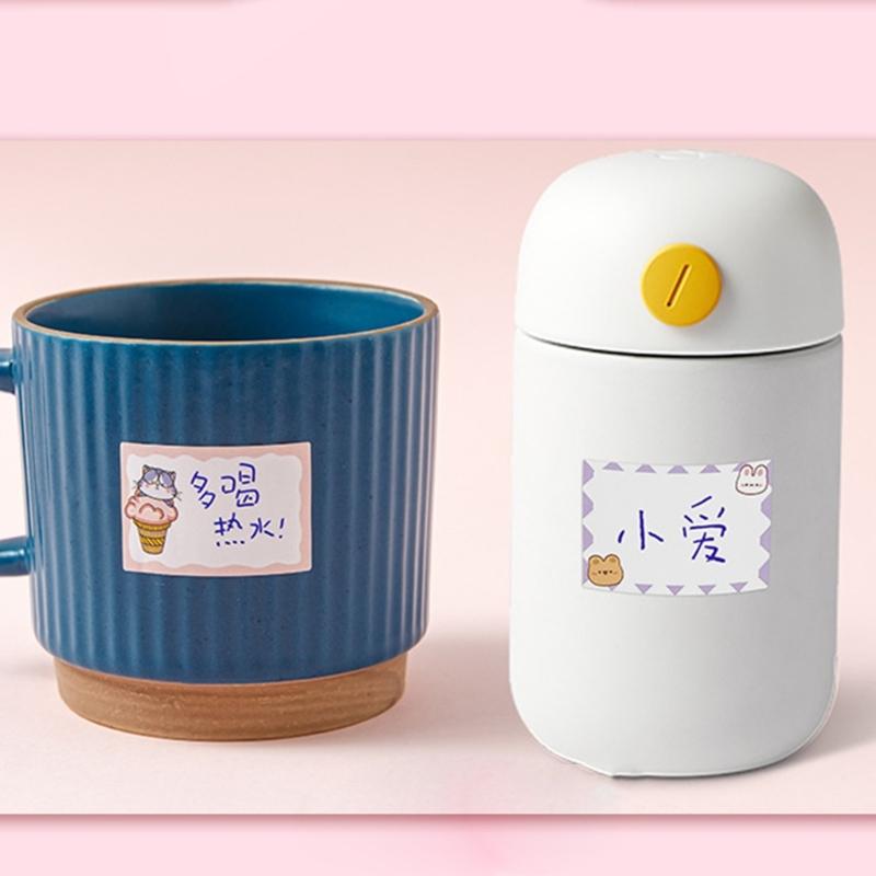 350 szt. Urocze etykiety imienne Naklejki identyfikacyjne Samoprzylepne etykiety imienne Naklejki Etykiety na odzież do żłobka i szkoły