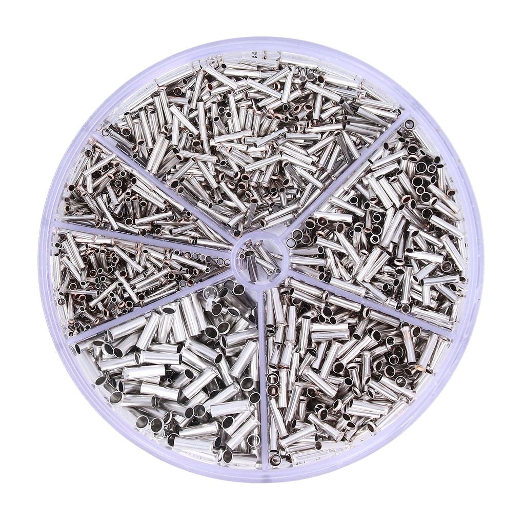 1900 ks neizolovaných krimpovacích konektorů s dutinkami o průměru 0,52,5 mm, 1422 AWG, sada pro kutily