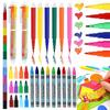 1~5pack Drawing Pen Crayon Marker Ball-point Pen Multiple Colors Suitable for Paper Non-woven Canvas Painting School Supply TMZ
