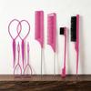 8pcs Styling Comb Set, Tear Comb, Pointed Tail Comb, Edge Brush, Weaving Tool, Styling Accessories, Suitable for All Hair Types