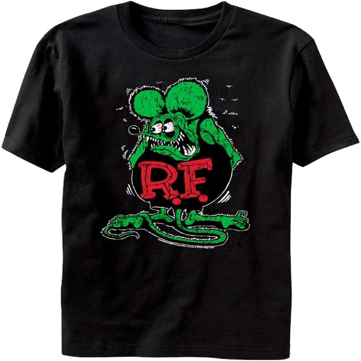 Мужская футболка с графикой Ratfink в винтажном стиле S