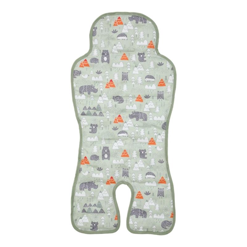 Infant Cooling Pad for Car Seats & Strollers Double  Sided Designs Strollers Cooling Cushions for Comfortable Summer Rides