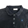 MARGARET HOWELL Japan Made Short Sleeve Polo Shirt Navy Size 2 Ladies Cotton Tops(USED)