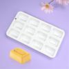 Mousse-Kuchen-Dekorationsformen Silikonformen Ovale Quadratische Schokoladenformen Feiertags-Dessert-Kuchenbackwerkzeug Antihaftbeschichtet