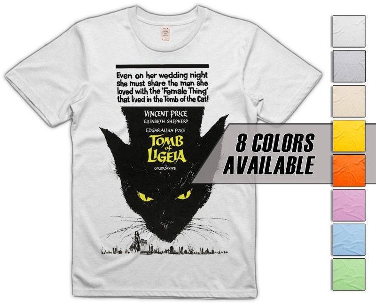 The Tomb of Ligeia V1 (Poe) Men s T-Shirt all sizes S-5XL 8 Colors available 2XL