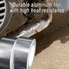 Exhaust Tape Pipe Sealing Insulation Adhesive Wrap With 20 Stainless Steel Ties Exhaust Insulation Tape For Car Motorcycle HVAC