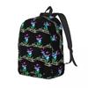 House Cat Rainbow Dj Kitty Backpack Hot Sale Daypack Large Capacity Children BookBag School Bag Shoulder Bags for Men Women