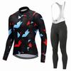 2026 Summer and Autumn Long-sleeved Cycling Suit, Women's Top, Overalls, Trousers, Quick-drying and Breathable Cycling Clothing
