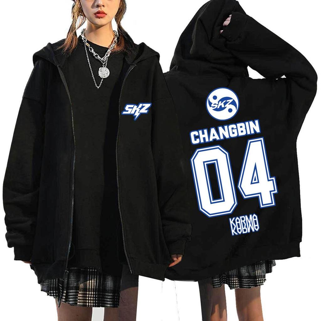 Women's Casual Fashion Printed Long Sleeve Zipper Hooded Sweatshirt