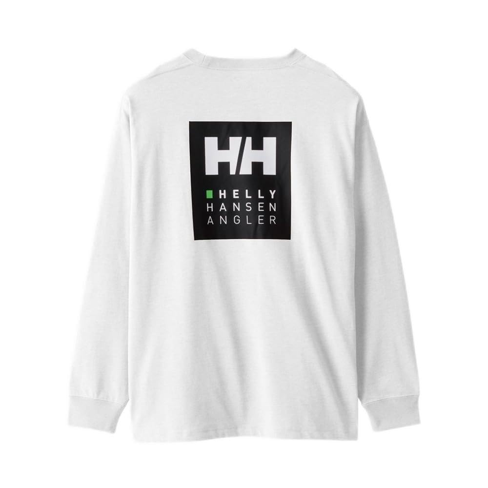 Helly Hansen HHAngler Logo Clear XL Tee, White,