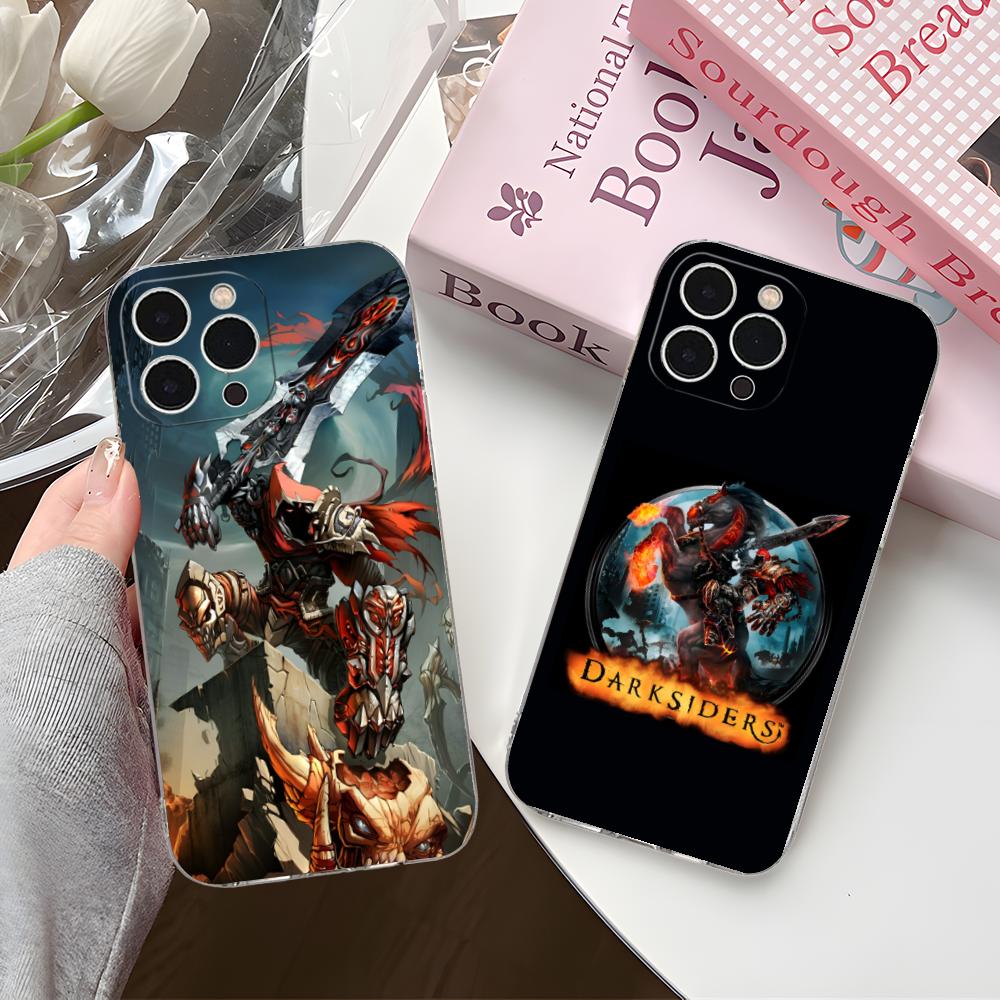 Game Darksiders Mobile Phone Case for iPhone 17 16 15 14 13 12 11 X XR XS Air Pro Max Plus Mini Clear Colorful Cover Cover
