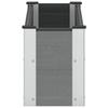 Raised Bed Gray 100 X 30 X 36 Cm
